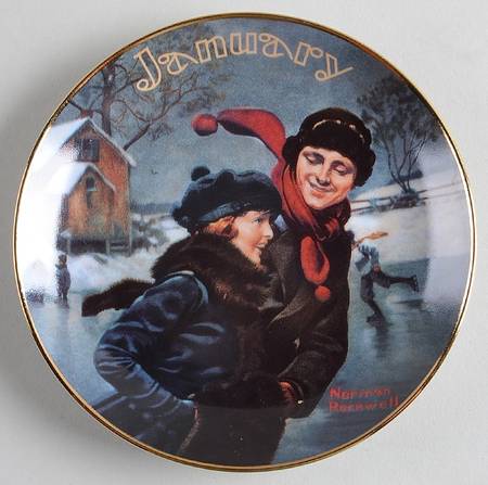 For All Time January-Gliding Into The New Year - No Box