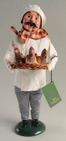 Twelve Days of Christmas Carolers Three French Hens Chef - No Box