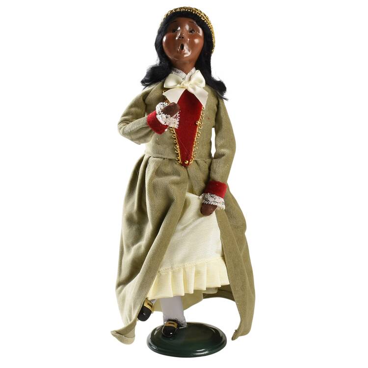 Twelve Days of Christmas Carolers Nine Ladies Dancing African American - No Box