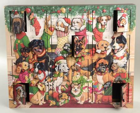 Traditions Advent Calendars Dog's Christmas - Boxed