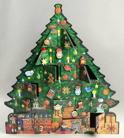 Traditions Advent Calendars Christmas Tree Advent - Boxed