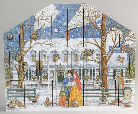 Traditions Advent Calendars Raleigh Tavern Calendar - Boxed