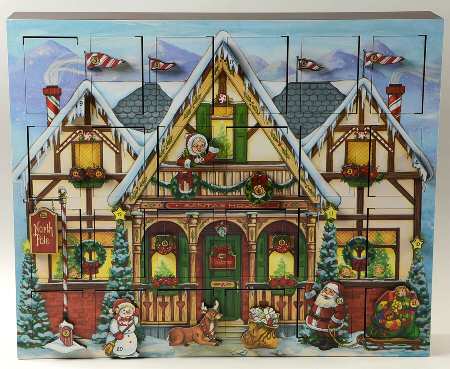 Traditions Advent Calendars North Pole Musical Calendar - Boxed