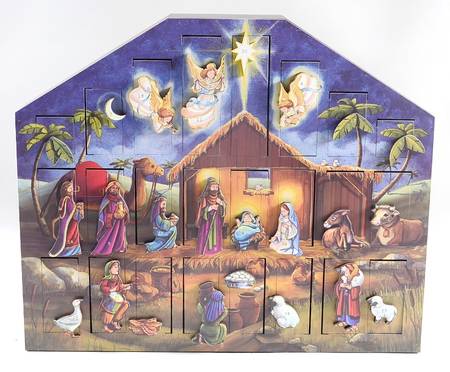 Traditions Advent Calendars Nativity Calendar - Musical - Boxed