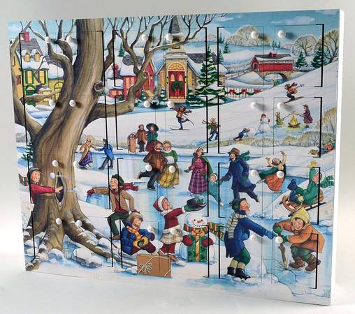 Traditions Advent Calendars Winter Fun - Boxed