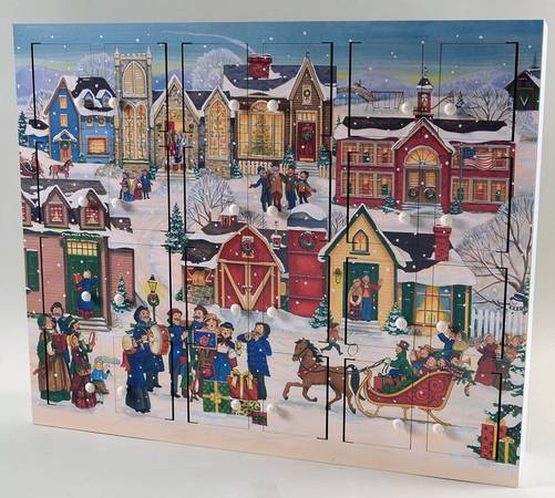Traditions Advent Calendars Christmas Village - Boxed