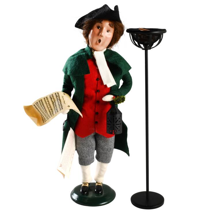 Williamsburg Colonial Man With Cresset - No Box
