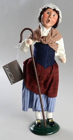 Williamsburg Shepherdess-Woman With Staff-Only - No Box 40a