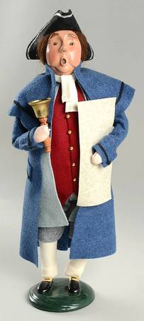 Williamsburg Town Crier With Bell - No Box