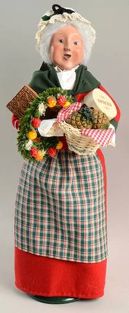 Williamsburg Grandmother With Spices/Pineapples/Wreat - No Box