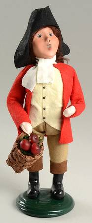 Williamsburg Colonial Equestrian Boy With Apples - No Box