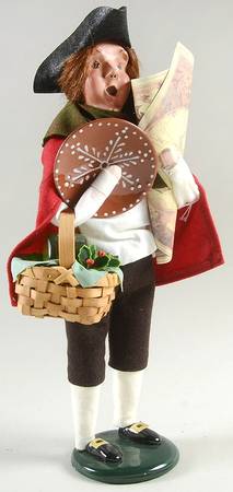 Williamsburg Man Shopping With Platter - No Box