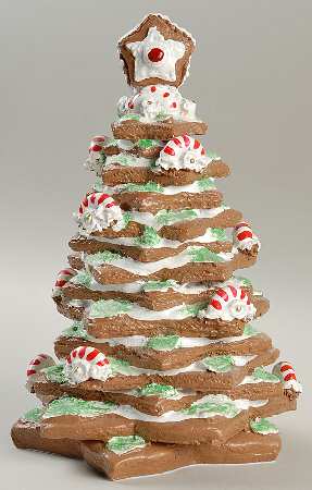 Bakerkins Gingerbread Peppermint Tree - No Box