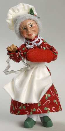 Bakerkins Baking Mrs Claus - No Box