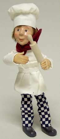 Bakerkins Woody-Baker With Rolling Pin - No Box