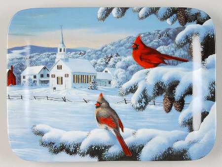 A Country Wonderland Dawn's Early Light - No Box by Bradford Exchange
