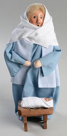 Children's Pageant Nativity Mary And Baby Jesus - No Box