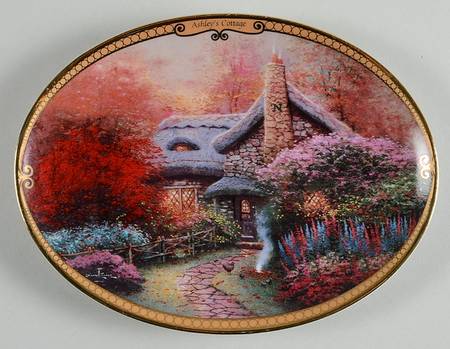 Scenes of Serenity Ashley's Cottage - No Box by Bradford Exchange