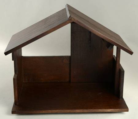 Classic Nativity Stable (Creche) - No Box