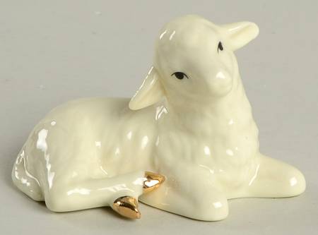Classic Nativity Sheep-Lying - No Box