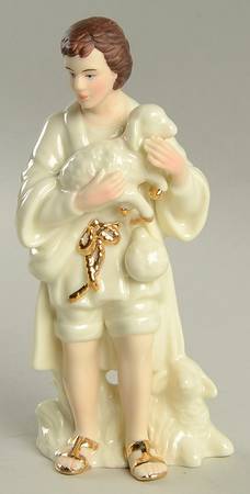 Classic Nativity Shepherd Boy W/ Sheep - No Box