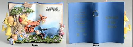 Winnie the Pooh Storybook Collect Too Much Honey - No Box by Bradford Exchange