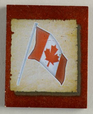 Hummel Seasons of Joy Calendar Canadian Flag-Tile - No Box 60
