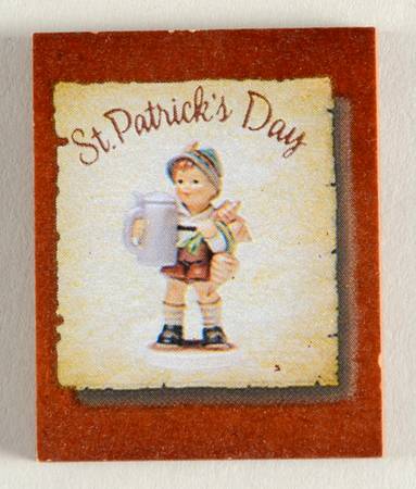 Hummel Seasons of Joy Calendar St. Patrick's Day-Tile - No Box