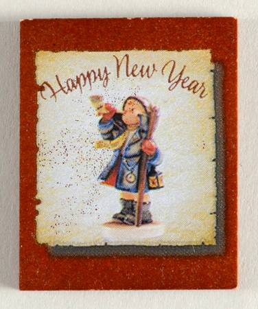 Hummel Seasons of Joy Calendar Happy New Year-Tile - No Box