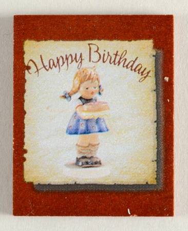 Hummel Seasons of Joy Calendar Birthday-Tile - No Box