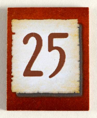 Hummel Seasons of Joy Calendar #25 Tile - No Box