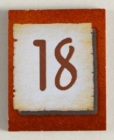 Hummel Seasons of Joy Calendar #18 Tile - No Box