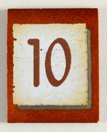 Hummel Seasons of Joy Calendar #10 Tile - No Box