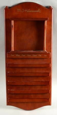 Hummel Seasons of Joy Calendar Wood Display Rack - Display Rack Wood