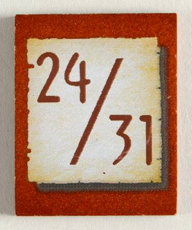 Hummel Seasons of Joy Calendar #24/31 Tile - No Box