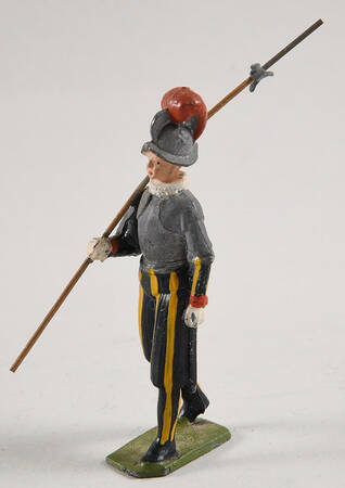 Die Cast Models Papal State Swiss Guard - No Box