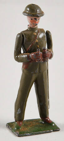 Die Cast Models Officer With Binoculars - No Box