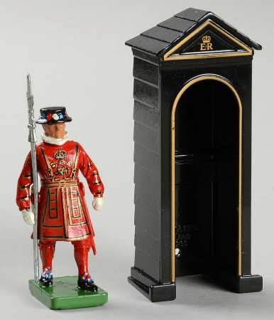 Die Cast Models Sentry Box & Beefeater - With Box