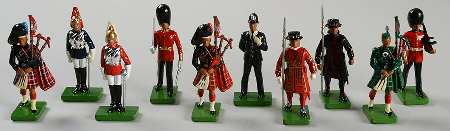 Die Cast Models All The Queens Men - Boxed