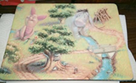Hundred Acre Wood-A Special Place To Wonder Eeyore & Piglet Feel Safe Side By Side - No Box