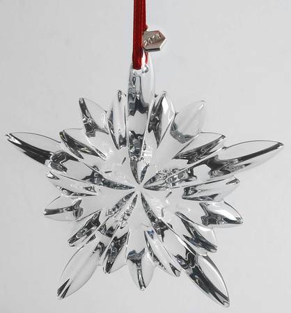 Baccarat Ornaments Courchevel Snowflake-Clear - Boxed