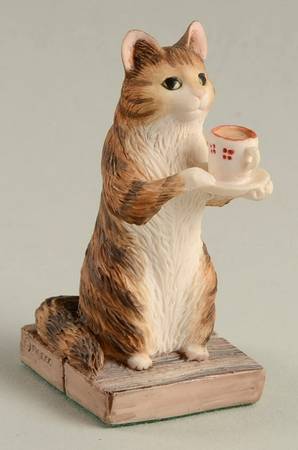 Beatrix Potter Simpkin Holding A Cup - With Box