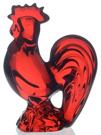 Zodiac Animals Rooster-Red 2017 - With Box