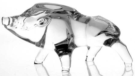 Zodiac Animals Boar (Pig) Clear-2019 - Boxed