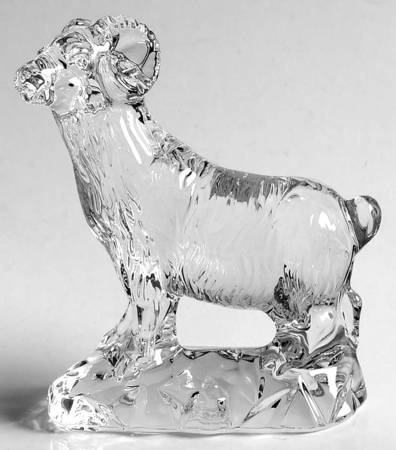 Zodiac Animals Sheep-Clear 2015 - Boxed