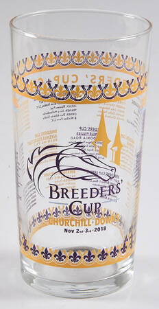 Breeders' Cup Winner's Glass 2018 - Breeders Cup Glass - No Box