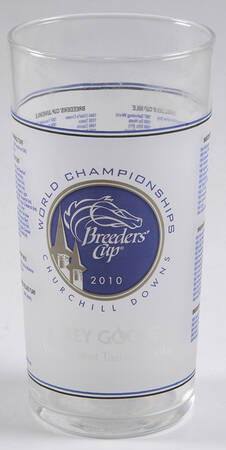 Breeders' Cup Winner's Glass 2010 - Breeders Cup Glass - No Box
