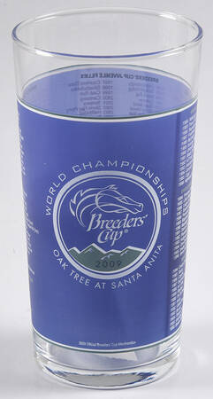 Breeders' Cup Winner's Glass 2009 - Breeders Cup Glass - No Box