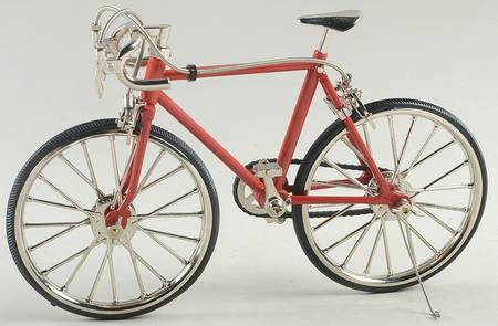 Accessories Bicycle-Red With Hand Breaks - No Box