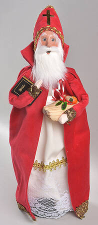 Santas of the World Saint Nicholas - No Box by Byers' Choice Ltd